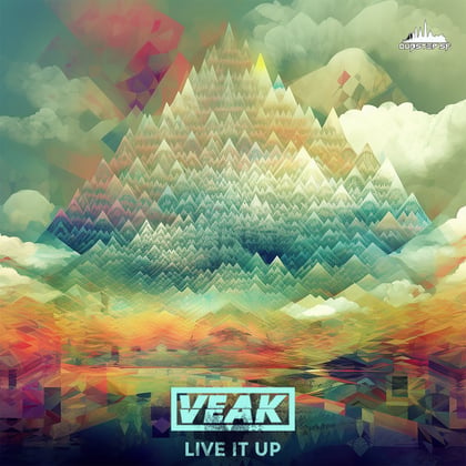 Live It Up album by DJ Direkt & Veak - Drum and Bass Cover Art