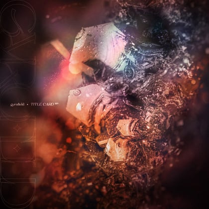 Title Card album by gyrofield & latesleeper - Drum and Bass Cover Art