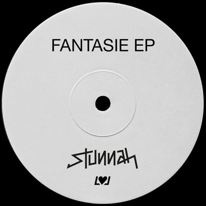 Fantasie EP album by Champion, Neonlight & Stunnah - Drum and Bass Cover Art