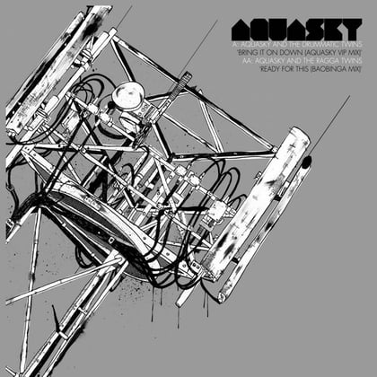 Bring It on Down / Ready for This album by Dr Meaker, Aquasky, Ragga Twins & Drummatic Twins - Drum and Bass Cover Art