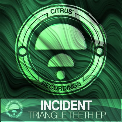 Triangle Teeth EP album by Incident - Drum and Bass Cover Art