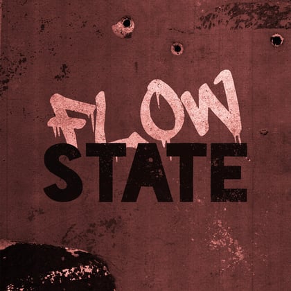 Flow State album by Fearful - Drum and Bass Cover Art