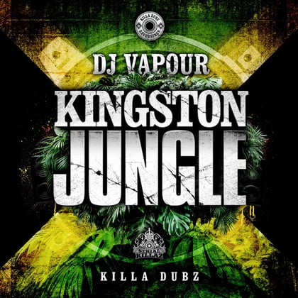 Kingston Jungle EP album by DJ Vapour - Drum and Bass Cover Art