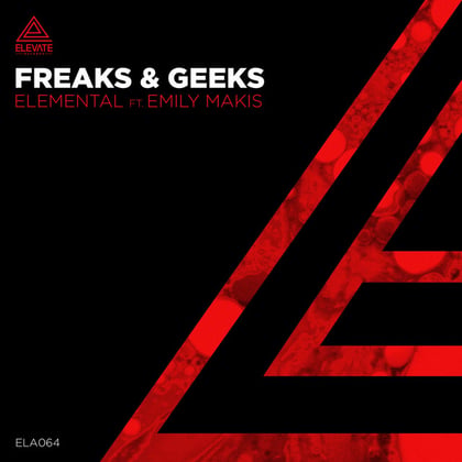 Elemental album by Freaks & Geeks - Drum and Bass Cover Art