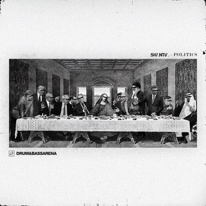 Politics album by skantia - Drum and Bass Cover Art