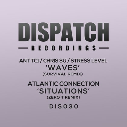 Waves / Situations album by Ant TC1, Atlantic Connection, Chris.SU & Stress Level - Drum and Bass Cover Art