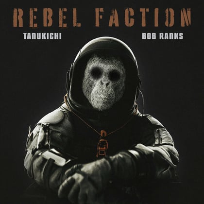 Rebel Faction album by Tanukichi - Drum and Bass Cover Art