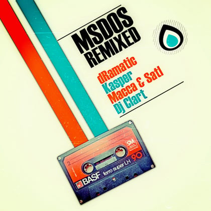 Remixed 5 album by MSDOS - Drum and Bass Cover Art