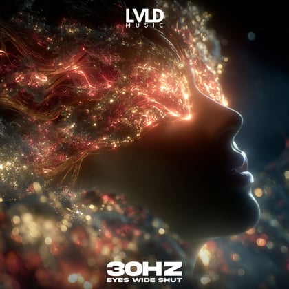 Eyes Wide Shut album by 30Hz - Drum and Bass Cover Art
