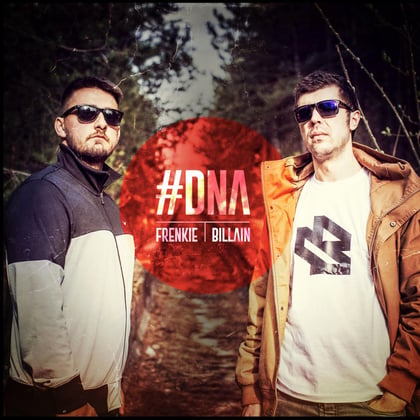 Dna album by Billain - Drum and Bass Cover Art