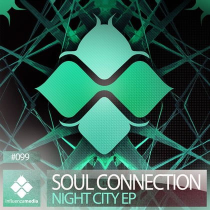 Night City EP album by Soul Connection - Drum and Bass Cover Art