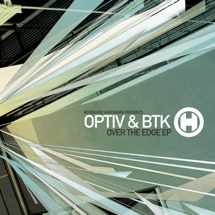 Over the Edge EP album by Optiv - Drum and Bass Cover Art