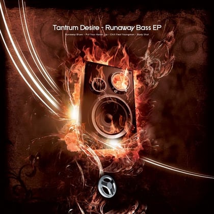 Runaway Bass EP album by Tantrum Desire - Drum and Bass Cover Art