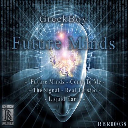 Future Minds album by Greekboy - Drum and Bass Cover Art