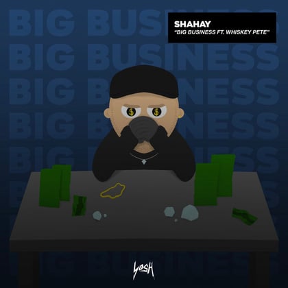 Big Business album by Whiskey Pete - Drum and Bass Cover Art