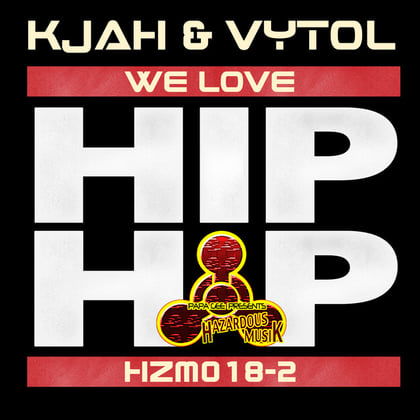 We Love Hip Hop album by K Jah - Drum and Bass Cover Art