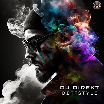 Diffstyle album by DJ Direkt - Drum and Bass Cover Art