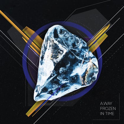 Frozen In Time album by A.way - Drum and Bass Cover Art