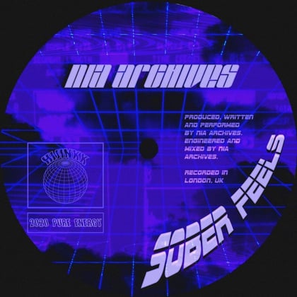 Sober Feels album by Nia Archives - Drum and Bass Cover Art