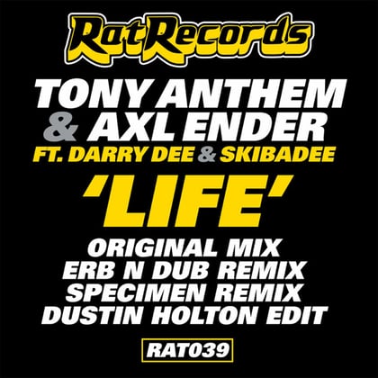 Life album by Skibadee, Tony Anthem, Axl Ender & Darry Dee - Drum and Bass Cover Art
