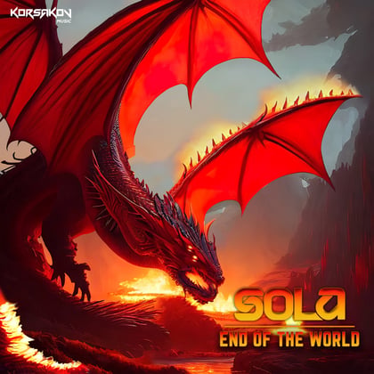 End Of The World album by Sola - Drum and Bass Cover Art