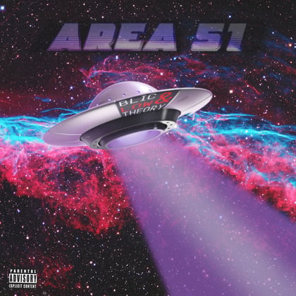 Зона 51 album by Theory - Drum and Bass Cover Art
