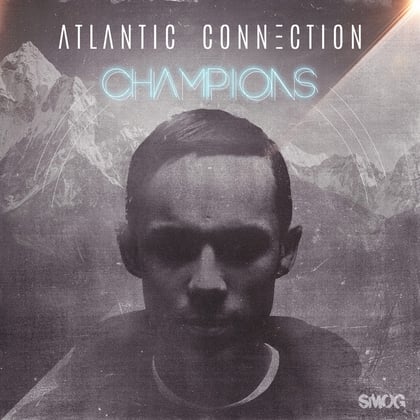 Champions album by Atlantic Connection - Drum and Bass Cover Art