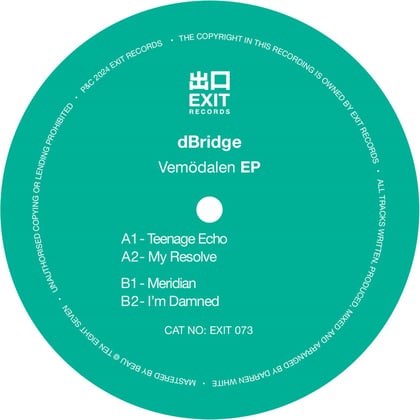Vemödalen EP album by dBridge - Drum and Bass Cover Art