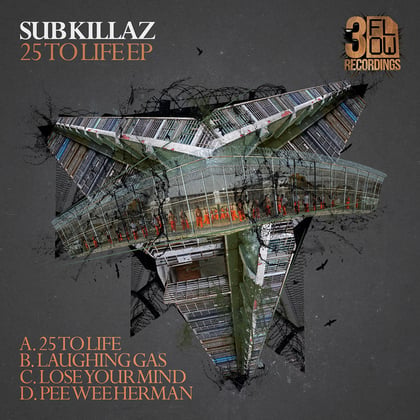 25 To Life album by Nick The Lot & Sub Killaz - Drum and Bass Cover Art