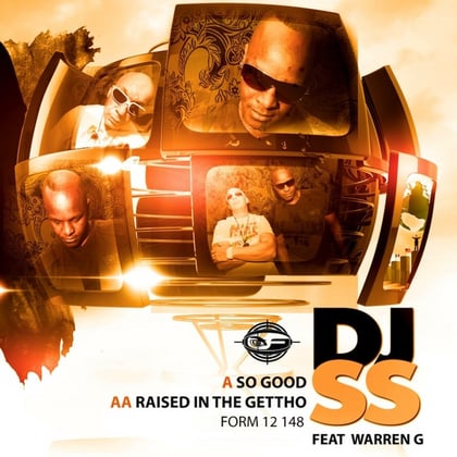 So Good / Raised in the Ghetto album by DJ SS & Samurai Breaks - Drum and Bass Cover Art