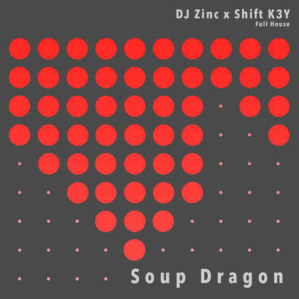 Soup Dragon album by DJ Zinc - Drum and Bass Cover Art