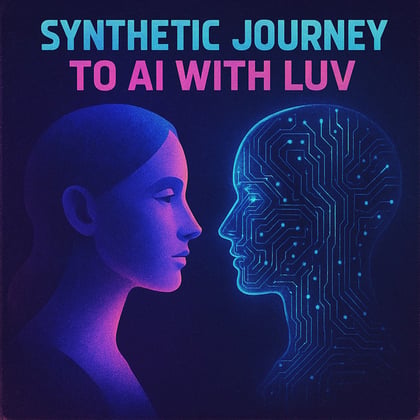 TO AI WITH LUV album by Synthetic Journey - Drum and Bass Cover Art