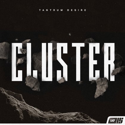 Cluster album by Tantrum Desire - Drum and Bass Cover Art