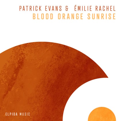 Blood Orange Sunrise album by Captain Bass, Patrick Evans & Émilie Rachel - Drum and Bass Cover Art