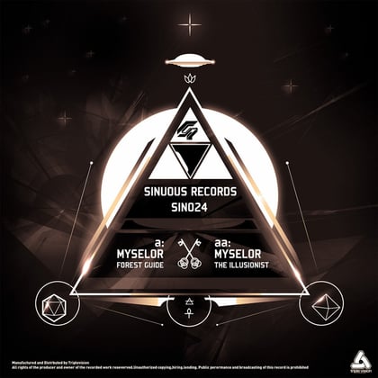 Forest Guide / The Illusionist album by Myselor - Drum and Bass Cover Art