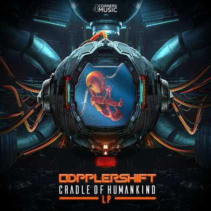 Cradle Of Humakind LP album by Dopplershift, Trex & Stokka - Drum and Bass Cover Art