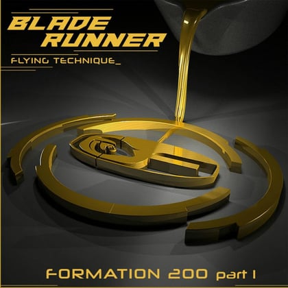 Flying Technique album by Benny Page, FFF & Bladerunner - Drum and Bass Cover Art