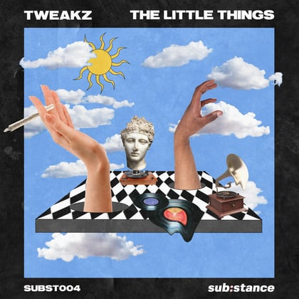The Little Things album by Tweakz - Drum and Bass Cover Art