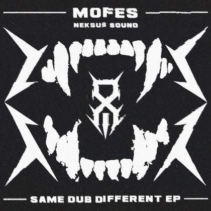 Same Dub Different EP album by Mofes & Haribo - Drum and Bass Cover Art