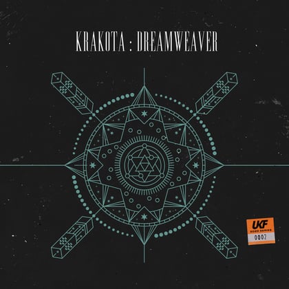 Dreamweaver album by Krakota - Drum and Bass Cover Art