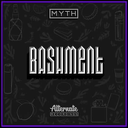 Bashment album by Myth - Drum and Bass Cover Art