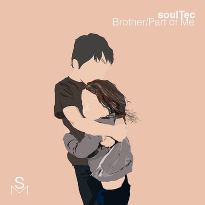Brother / Party of Me album by Soultec - Drum and Bass Cover Art
