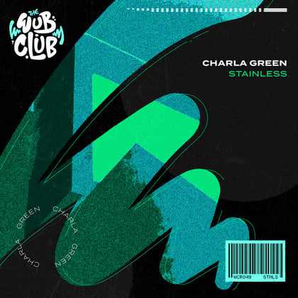 Stainless album by Charla Green - Drum and Bass Cover Art