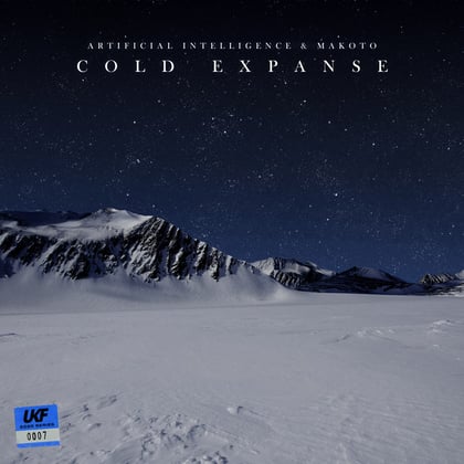 Cold Expanse album by Artificial Intelligence & Makoto - Drum and Bass Cover Art