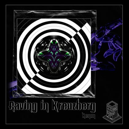 Raving In Kreuzberg album by Xenon (DNB) - Drum and Bass Cover Art