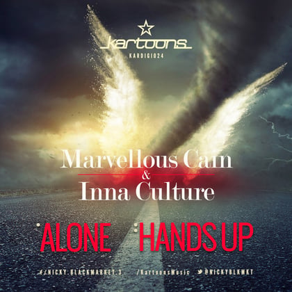 Alone album by Marvellous Cain - Drum and Bass Cover Art
