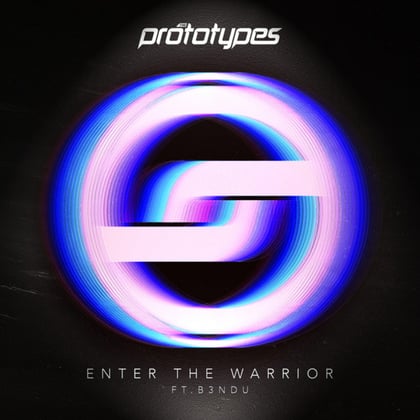 Enter The Warrior album by The Prototypes - Drum and Bass Cover Art