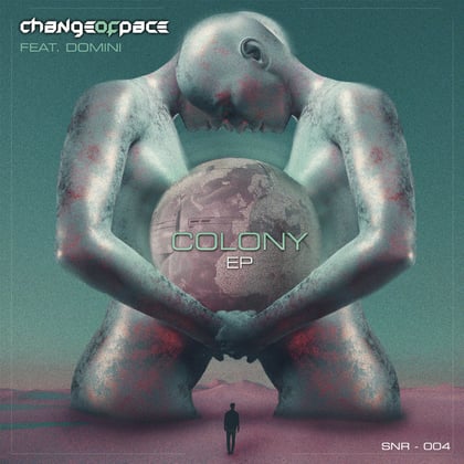 Colony EP album by Change of Pace - Drum and Bass Cover Art