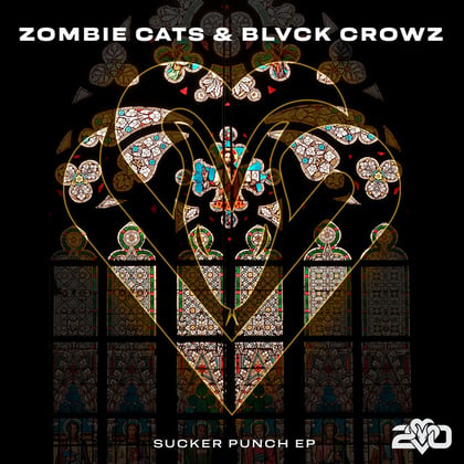 Sucker Punch EP album by Zombie Cats - Drum and Bass Cover Art