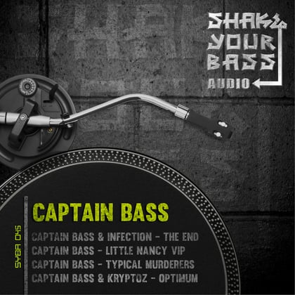 The End album by Captain Bass - Drum and Bass Cover Art